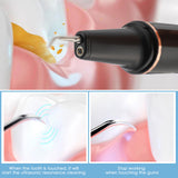 Visual Ultrasonic Dental Scaler Set Electric Tooth Cleaning Machine Tartar Calculus Removal Eliminator with LED Light