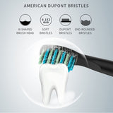 SEAGO Lovers Rechargeable Electric Toothbrush Sonic Tooth Brush Travel Box Portable Folding Cup Ultrasonic Replace Brush Heads