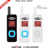 1PC Mini Walkie Talkie with LCD for Hair Salon Beauty Parlor Repair Shop 2W Mini Ham Two Way Radios Better Than Baofeng UV-5R 5W