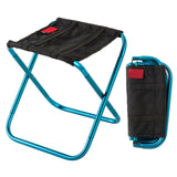 Outdoor Lightweight Aluminium Alloy Portable Folding Fishing Chair Picnic Camping Stool Collapsible Camping Chair Hiking Stool