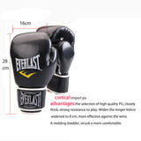 MMA Sanda Training Free Fight Adults Kids Equipment Karate Muay Thai Guantes De Boxeo PU Boxing Gloves For Man Women