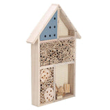 Wooden Insect Hotel Bee House Wood Bug Room Hotel Shelter Garden Decoration Nests Box for Ladybugs Lacewings Butterfly