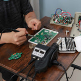 TOPSHAK TS-CD3 2 In 1 480W Hot Air Gun LCD Digital Display Rework Soldering Station Welding Station for BGA PCB IC Repair