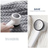 2 In 1 Portable Clothes Sweater Fuzz Fabric Shaver Electric Lint Remover USB Rechargeable Pill Remover Lint Pellet Cut Machine