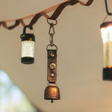 Ultralight Portable Little Bell Home Room Party Outdoor Camping Decoration Bell Metal Wind Chime Tent Car Hung Bell 2023 New
