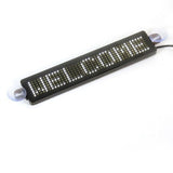 Car LED Display Ultra-thin Message Display Board 12V Car Rear Window Programmable Advertising Moving Scrolling Display Screen