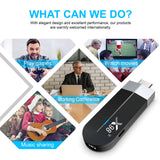 X98 S500 Android 11.0 Smart TV Stick UHD 4K Media Player Amlogic S905Y4 TV Dongle 4GB+32GB 2.4G/5G WiFi HDR10 H.265 VP9 Decoding
