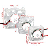 1 Pcs 12V 2510 3010 4010 Cooling Fan Quiet Radiator Extruder Bearing For 3d Printer Parts
