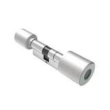 Juheenda Tuya Smart Cylinder Lock Electronic Bluetooth APP Remote Biometric Fingerprint Lock Anti-Theft Security Home Door Lock