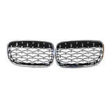 2x Front Bumper Grill Grille fits for  X5 E70 2007 - 2013 Durable