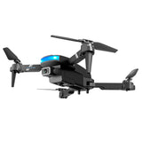2022 LS-878 Mini Drone Quadcopter with 4K Profesional HD Dual Camera Altitude Hold Mode Foldable RC Helicopter WiFi FPV Toy Gift