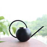 1000ml Office Anti Corrosion Home Patio Stainless Steel Long Spout Garden Large Capacity Portable Watering Can Indoor Plants