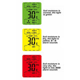 Soil PH Meter Soil Moisture Meter 6-in-1 Soil Tester Plant Soil Testing Kit with Moisture/Light/PH for Gardens Indoor