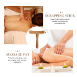 Practical Guasha Stick Guasha Rod Wooden Scrapping Stick Scraping Tool