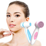 Electric Waterproof Facial Cleansing Device Firming Essence Pore Cleaner Vibration Massage Handhold Beauty Cleansing