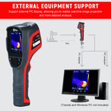 -20℃~+550℃ Handheld IR Infrared Thermal Imager Color Screen Infrared Thermometer with 16G Storage Card Thermal Imaging Camera