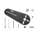 Wood Router Milling Circle Groove Circle Cutting Jig for Bosch Makita Electric Hand Trimmer Milling Circle Groove Tools