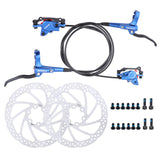 MEROCA Bike Oil Disc Brake MTB Hydraulic Disc Brake Kit Front Rear Bicycle Brake Calipers Clamps with 160mm Rotors for MTB Bike