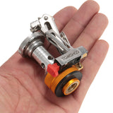 TOMSHOO 114g Super Light Canister Stove Ultralight Mini Camping Oven Stove Outdoor Picnic Portable Folding Stove Burners