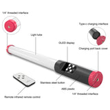 RGB Colorful Stick 114 LEDs Waterproof Photography Adjustable Color Temperature Handheld Light Stick with Remote