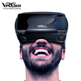 Original VR Virtual Reality 3D Glasses Box Stereo VR Google Cardboard Headset Helmet for IOS Android Smartphone,Bluetooth Rocker