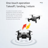 V2 Mini Drone 4K 1080P HD Camera WiFi Remote Control Drone Altitude Hold Helicopters Foldable Quadcopter RC Drone Kid Toy GIft