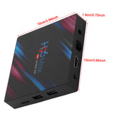 H96 Max Android 9.0 Smart TV Box 1080P 4K HDR RK3318 4+32G 3D H.265 Video Media Player 2.4G 5GHz Wifi Bluetooth Smart TV Box