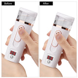Nano Facial Mister Mini Atomization Eyelash Extensions Face Mist Facial Humectant Steamer Cool Hydration Sprayer Beauty Skincare
