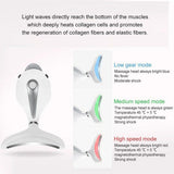 Led Facial Neck Massager Phototherapy Warming Face Neck Wrinkle Removal Machine Reduce Double Chin Skin Lift