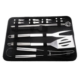 Stainless Steel BBQ Tools Set 3/5/7/9/16/18/20Pcs Barbecue Grilling Utensil for Outdoor Camping Cooking Tools Kit BBQ Utensils