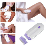Safely Laser Epilator Body Face Leg Hand Hair Remover Portable Women Bikini Facial Hair Shaver Instant&Painless Rechargeable