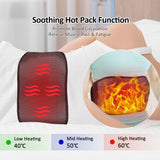 Electric Heating Waist Massager Air Pressure High Frequency Vibration Waist Belt Lower Back Support Brace Body Pain Relief