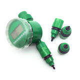 1 set (7 pcs) Home Garden irrigation Drip timer Pipe Splitter 4 Way Tap Connectors Quick Connector 3/4 Screw thread interface