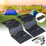 Outdoor Solar Panel Folding Monocrystalline Silicon Solar Cells Emergency Charger Special Charging Board for Travel Camping