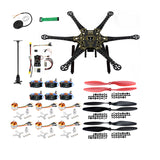 JMT PNF DIY Drone Kit S550 6-Axle Drone PIX4 Flight Control + 30A ESC +930KV Brushless Motors +1045 Paddles