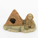 Fish Tank Aquarium Accessories Decoration Resin Pyramid Sphinx Aquarium Beautification Fish Tank Landscape Decoration Crafts