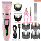 NEW2022 NEW Electrical Pet Clipper Professional Grooming Kit Rechargeable Pet Cat Dog Hair Trimmer Shaver Set Animals Hair