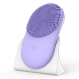 Silicone Sonic Face Scrubber Brush Skin Care Ultrasonic Cleaner Waterproof Face Cleansing Brush Remove Blackhead Beauty Massager