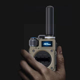4g 6800mah Walkie-talkie Handheld Transceiver Wearable Radio Walkie-talkie Walkie Talkie Transceiver Two-way Button Ptt 500 E5y6
