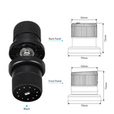 Apartment Hotel Wood Door Keyless Bluetooth Smart Lock With RFID Card Reader Support TTlock App Remotely Control