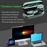 Translation Headphones 80 Languages Instant Translate Smart Voice Translator Wireless Bluetooth-compatible Translator Earphone