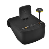 RC 800D Pro 5.8G 40CH Diversity FPV Goggles 5 Inch 800*480 Video with Super HD DVR Resolution Built-in Battery For Rc Drone