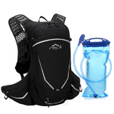 Cycling Backpack w Drinking Bladders Outdoor Running Bag Bicycle Bag Sports Vest Ultralight Riding Bag Breathable Travel Daypack