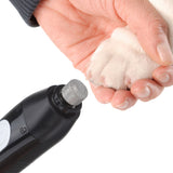 Rechargeable Pet Nail Grinder Dog Nail Clippers Painless USB Electric Cat Paws Nail Cutter 3 Speed Hair Grooming Trimming Tools