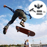 4Pcs Light Up Roller Skate Wheels Luminous Skate Wheels With Bearings T Tool Skateboards Accessories