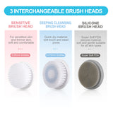 Facial Cleansing Brush EMS Sonic Face Spin Brush Facial Spa System Rejuvenation Deep Cleaning Remove Blackhead Face Massager