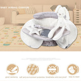 Infant Sitting Chair Super Soft Baby Floor Seat Removable Baby Support Seat Learn to Sit for 6-12 Month Baby 5x25x12 Inch