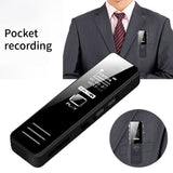 Activated Portable MP3 Player Mini Voice Recorder Zinc Alloy Pen Digital Long Distance Audio HD Noise Reduction Handheld