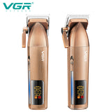 All Metal Electric Hair Clippers For Men Professional Rechargeable Beard Hair Trimmer Cordless Barber Hair Cutting Machine
