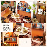 DIY Dollhouse Miniature With Furniture Wooden Dollhouse Kit DIY Dollhouse Miniature With Furniture Wooden Dollhouse Kit